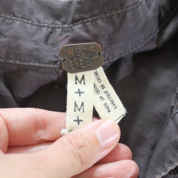 We The Free Sweater Sleeve Button Down - Picture 5 of 5